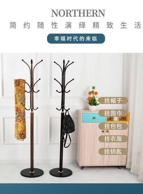 衣服架子展厅示简架衣帽架落LSU地挂易衣架衣架落地立式支架客家