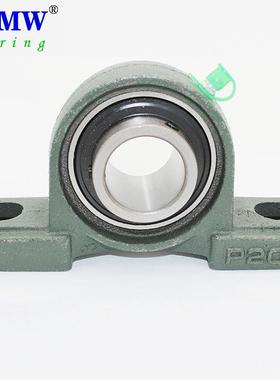 HMZNOW铸铁/铸钢材质UP320T固定座立式轴承座外球面C轴承