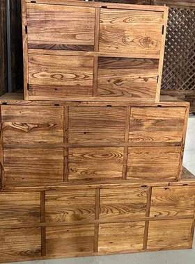 老榆化斗柜家用玄关落收纳柜餐边柜客木72361厅地电视柜风餐边柜