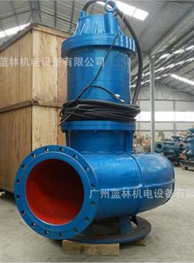 厂家直销水泵30WQ130012-7YWR55kw水型潜排污泵防缠绕无-堵塞潜水