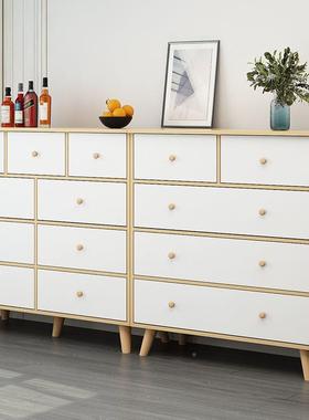 美式OCD简斗柜九斗柜家用卧室储物柜美甲纳展示架抽屉式美式收柜