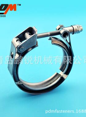 04不锈2RQV.36寸母法兰V型卡3钢箍子厂家直供