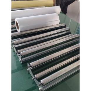 广告裁物料写真材料切托架面滚轴长60cm支收放卷材切割架卷纸放架