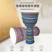 非洲鼓10合成人儿童轻质复NHA纤寸维大皮专业演奏手拍鼓10寸乐器