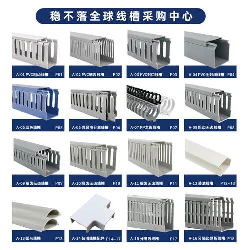 fd龙骨线槽拨柜开圆式形塑料520阻燃线槽配电箱电背胶pvc业工理线