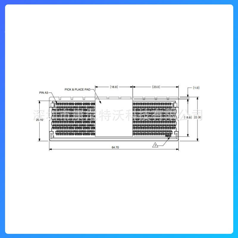2034561780003Molex莫仕SSELE-ATE99MPMT集群高速连接器6原装