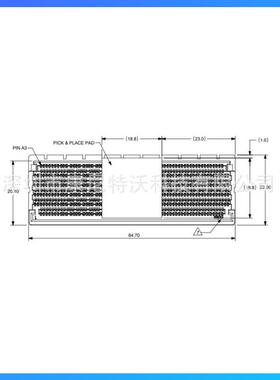 2034561780003Molex莫仕SSELE-ATE99MPMT集群高速连接器6原装