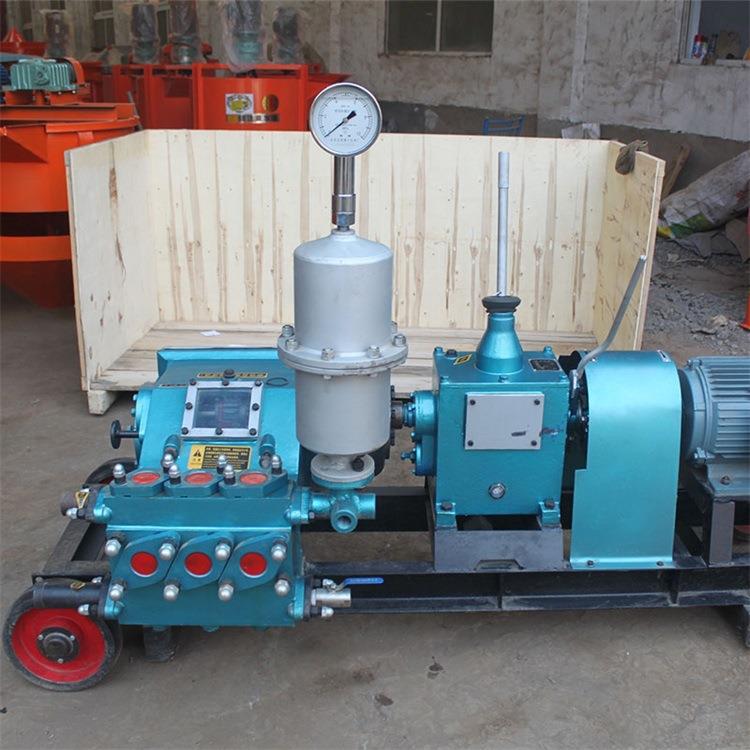 三柱水泵W160-B2卧731式三缸注浆机活式泥浆泵隧道塞注浆设塞备
