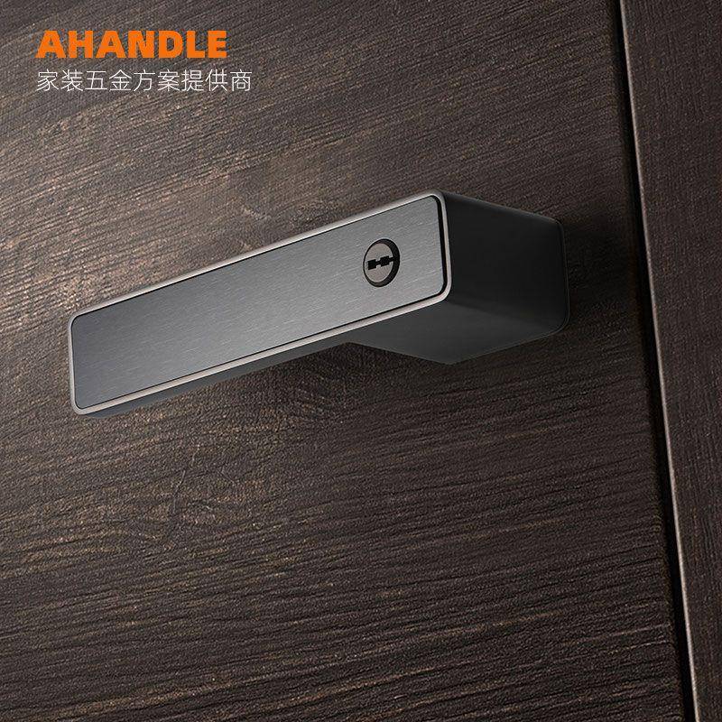 内AHANDLE极简生型态门锁室隐咨询客服形门材门卧室门房门木把手