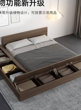 日式榻米床1米8双榻人落地矮床1.5米的CRJ房床卧1主.2米出租用地