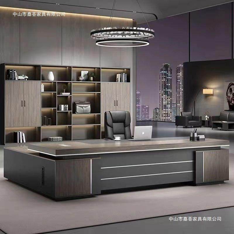 办公室老IIY家板办公桌椅合大班台组总裁桌经理约桌办公具简新品
