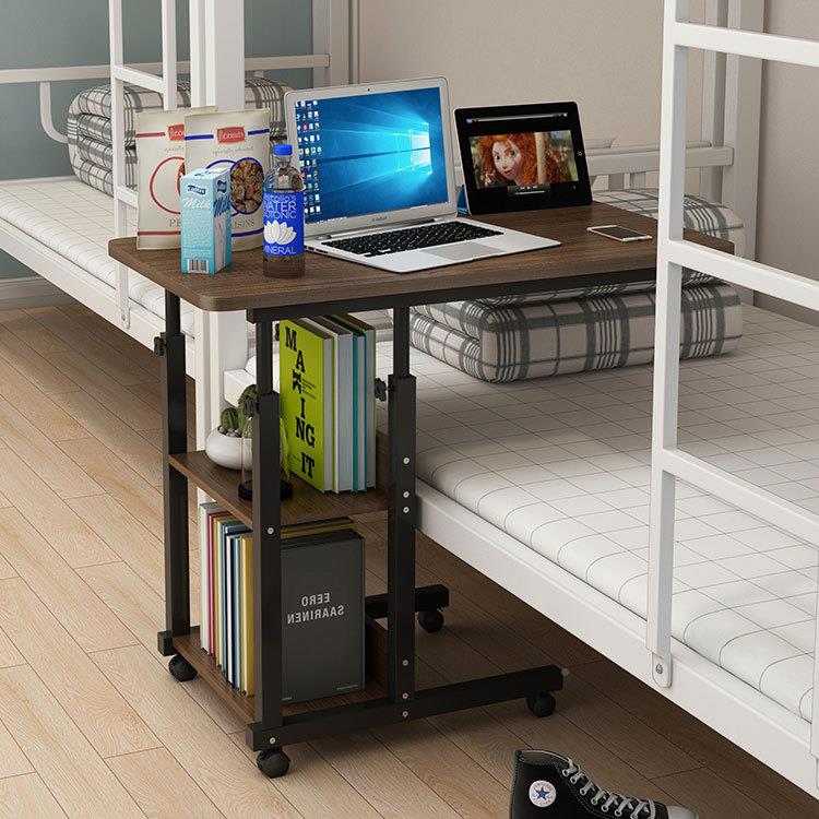 床边桌室简床上懒桌子家用简A188人易卧室可移动电脑寝升降桌约学