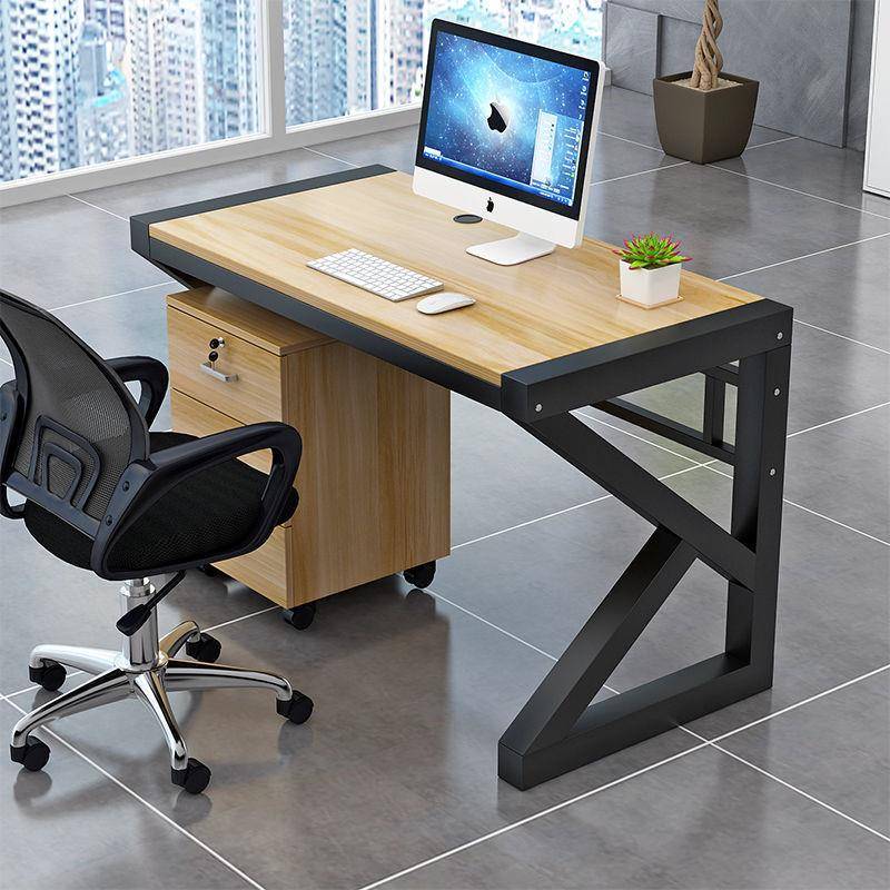 办公室职员办公桌人员工卡座电组脑桌椅合RWN工作约位4位简办公家