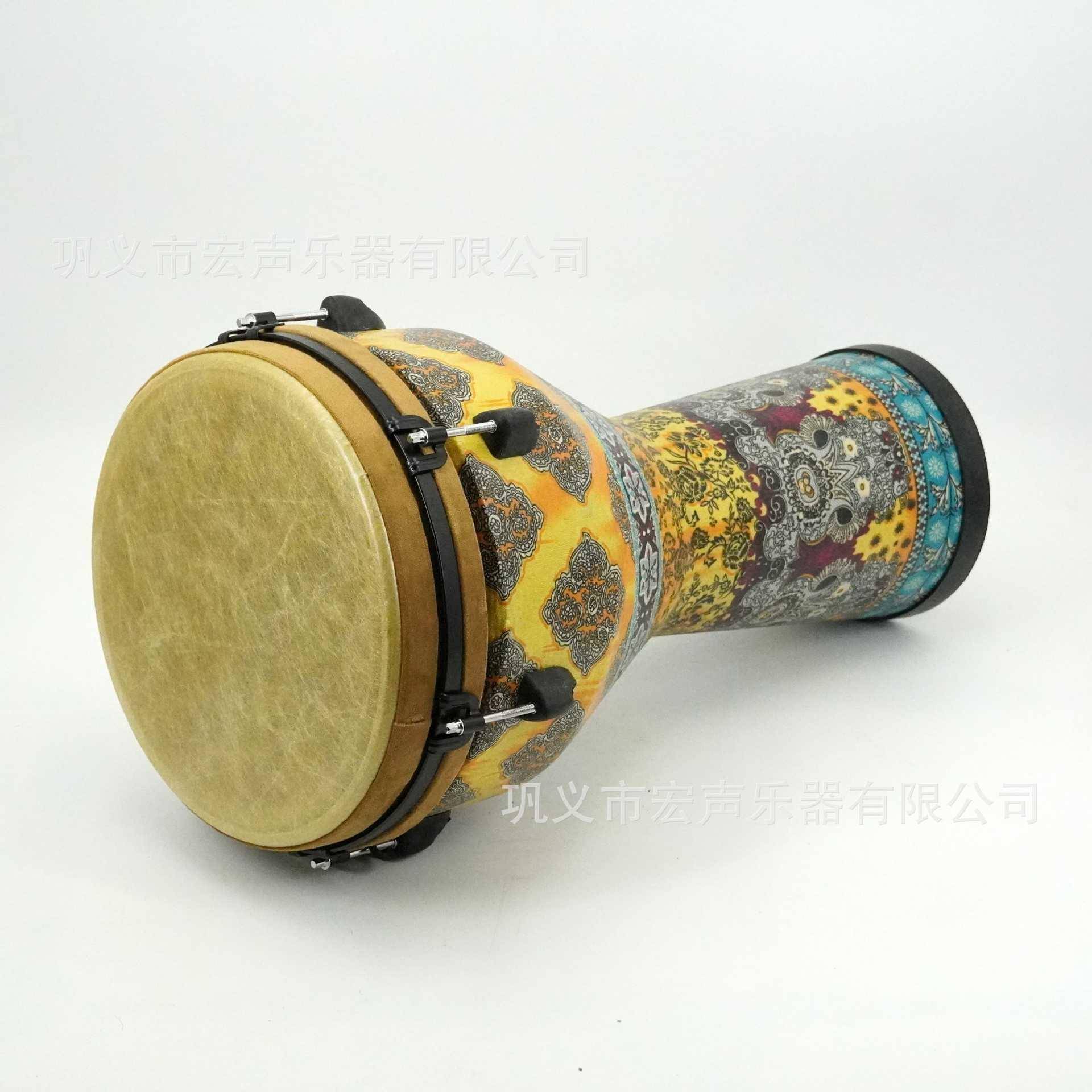 可调音非械XEW洲掏鼓专业级洲复合鼓皮整木空非手鼓机实木益智