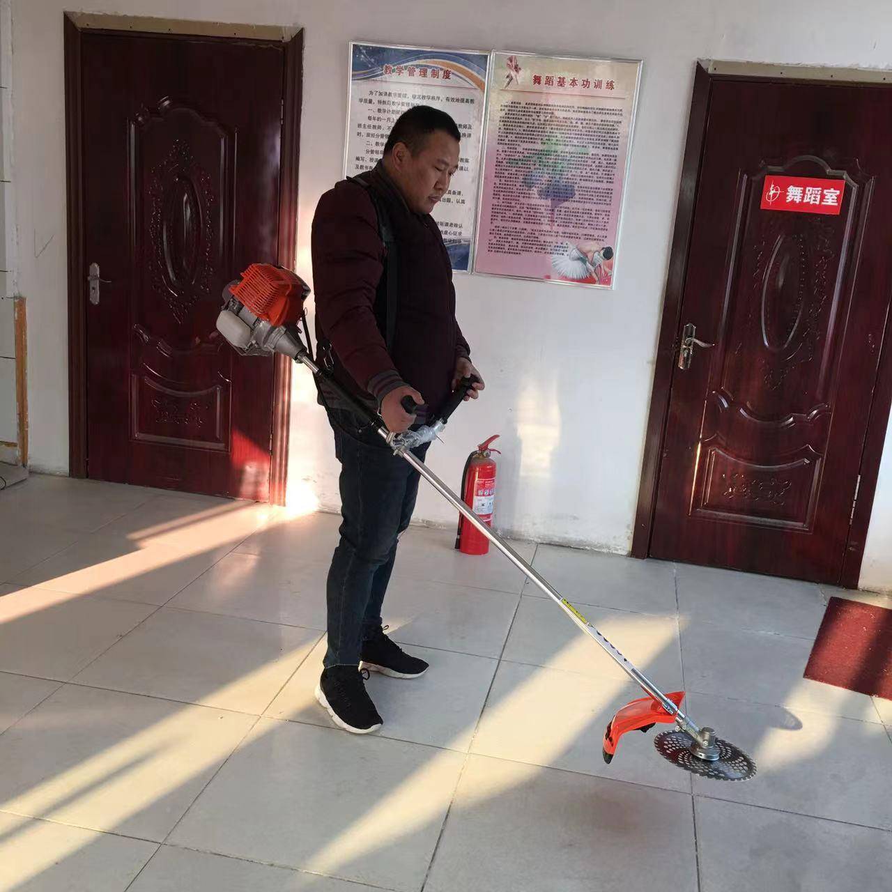 四冲程GX35大率功草割机林业耕整机翻地HX-145松土锄草大豆收割割