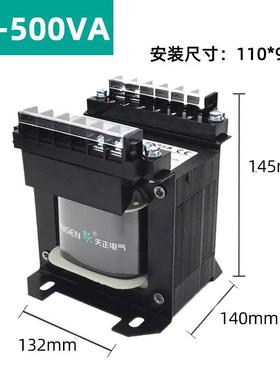 TENEN天正BK8-500VA机床控制变压器单相30220G1103624LGW12WV铜