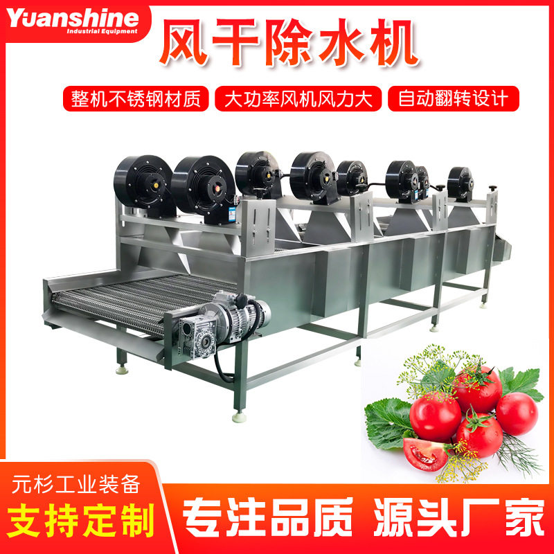 厂家销售果蔬风干除水机 蔬菜震动沥水机 葡萄草莓清洗风干一体机