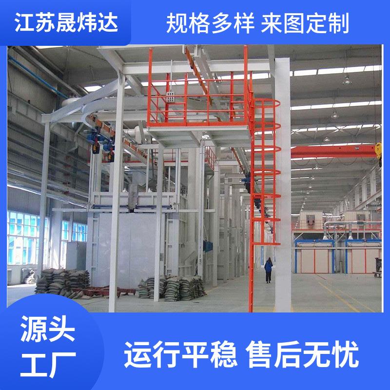 厂家供应步进式电动葫芦通过式抛丸清理设备规格多样