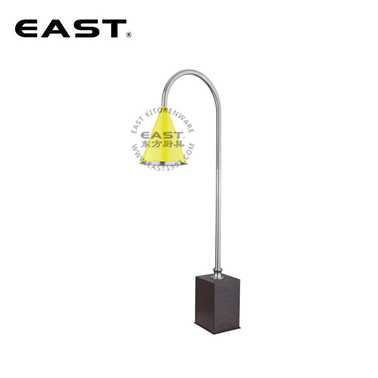 木纹方座绿钢叭形暖菜灯【EAST东方厨具】酒店设备