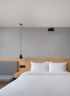 店具标间全套出租公寓TTK专用床单双人民宿快捷家客房旅酒头馆宾