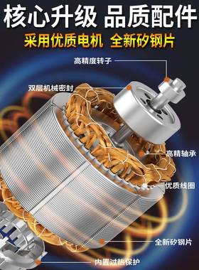 污泵家用220V切割化粪池水抽粪泥浆0排污泵小型抽水式机潜水NTJ泵