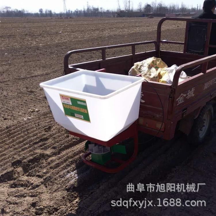 农用全动施肥器12VGHF电动三轮车后式撒置肥机自四轮车前撒挂播机