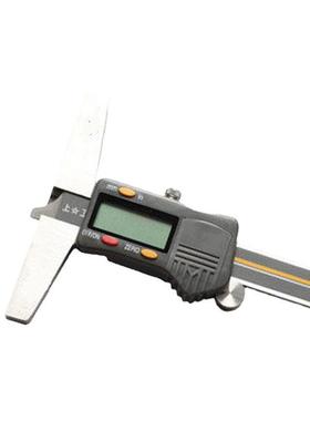 工深KQI度游标0卡尺-150300mm单钩双钩不锈钢带-表电子上数显深度