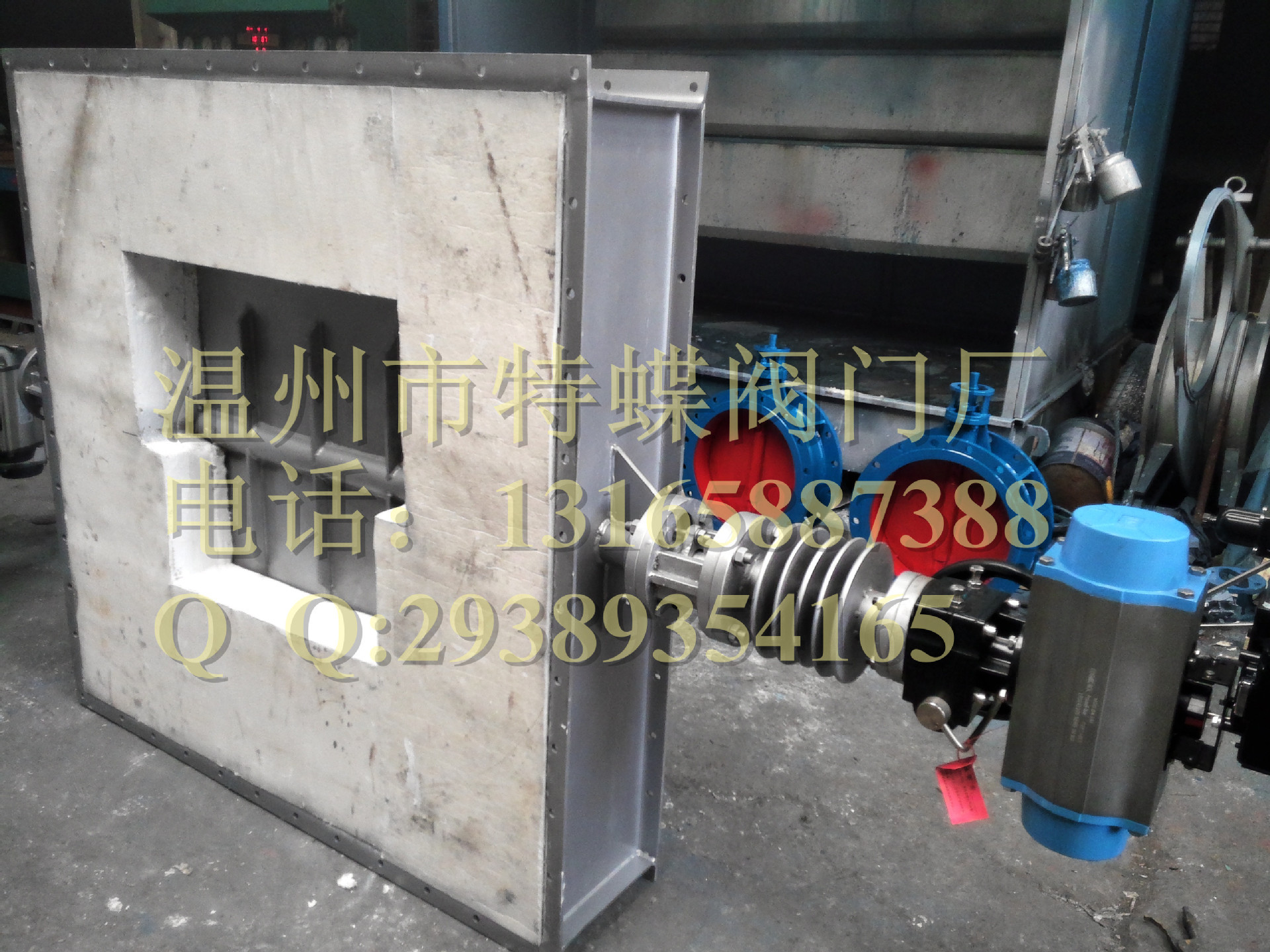 爱凯斯高温蝶阀1200度不卡死