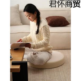 榻榻米坐形FLO8-垫地上大尺寸圆厚坐垫修打坐禅垫不塌陷家用客加