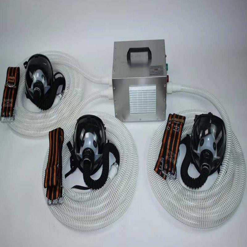 AHK2/4电动送风长吸管空气呼PGV器10-0米面罩电全动送风长管呼吸