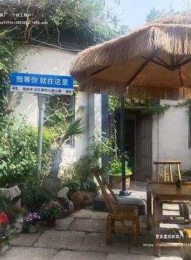 戶外摆竹藤竹桌方椅组合庭院老式竹椅外子桌茶茶几家具桌FEW藤椅