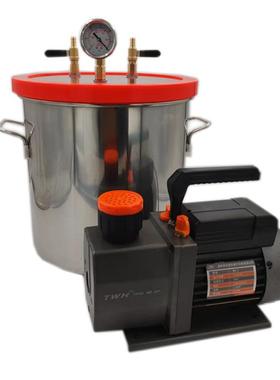 红宝石小型真真空泵4/.8CFM防返油2真空泵/升空泵配套真WMG空桶真