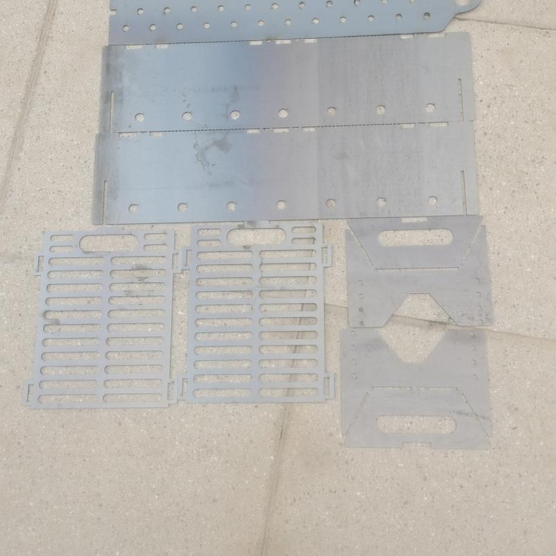 卡片式烧烤炉炉摆携摊烧炉家庭烧烤炉户XT外烧烤商用便式烧烤烤炉