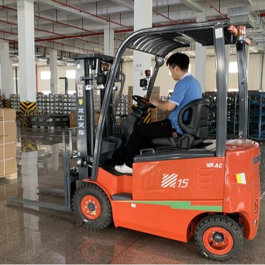 龙电动叉车1.5吨动平力强结构稳南京仓储劲用工户长期GEB用可靠性