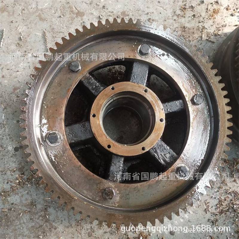 电动单梁大车行走轮龙门吊天车驱动轮200/300/400LD行车轮