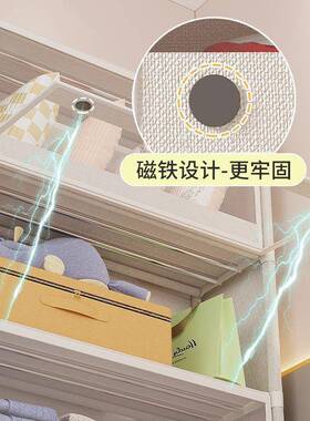 卧简易柜防尘衣家用出租屋储衣物柜多层室组装出租房收CWI纳橱可