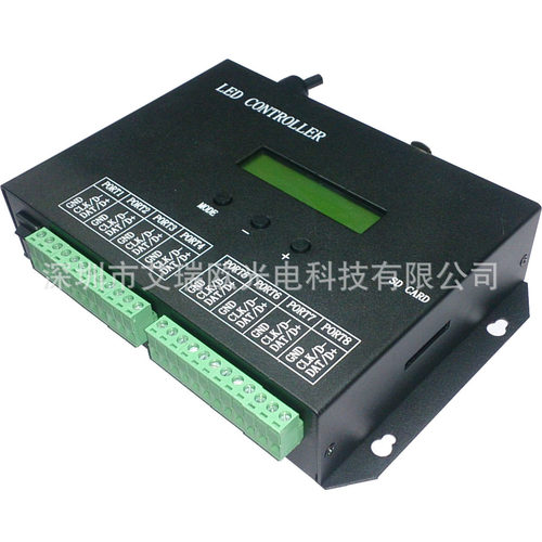 H803SA麦爵士灯带DMX512控制器 接控台酒吧KTV包房声光联动控制器