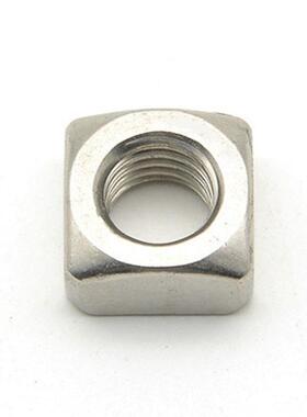 34804不锈螺钢四方螺母规格3齐全四方螺母方形螺母四角母方型螺母