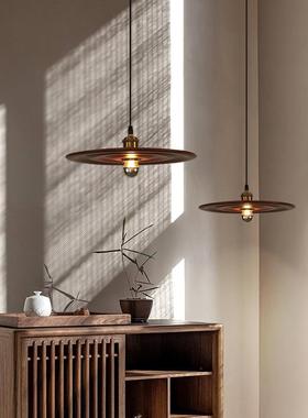 v吊intage餐厅灯日式古室实灯复艺卧术创意民宿书房茶室FBH单头吊