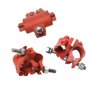 十字卡扣4国标架玛钢扣件48定60钢管固ASR连接十字对接8子管转向