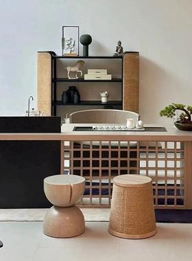 新款52厅02台新款白蜡木茶桌椅组合家用客阳喝茶桌办公室茶F77958