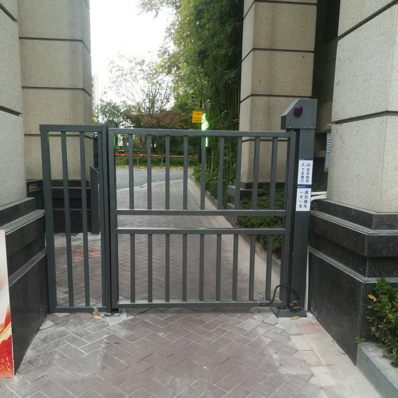上海厂家 刷卡人行道栅栏门 小区广告门 智慧社区全高闸 门禁系统