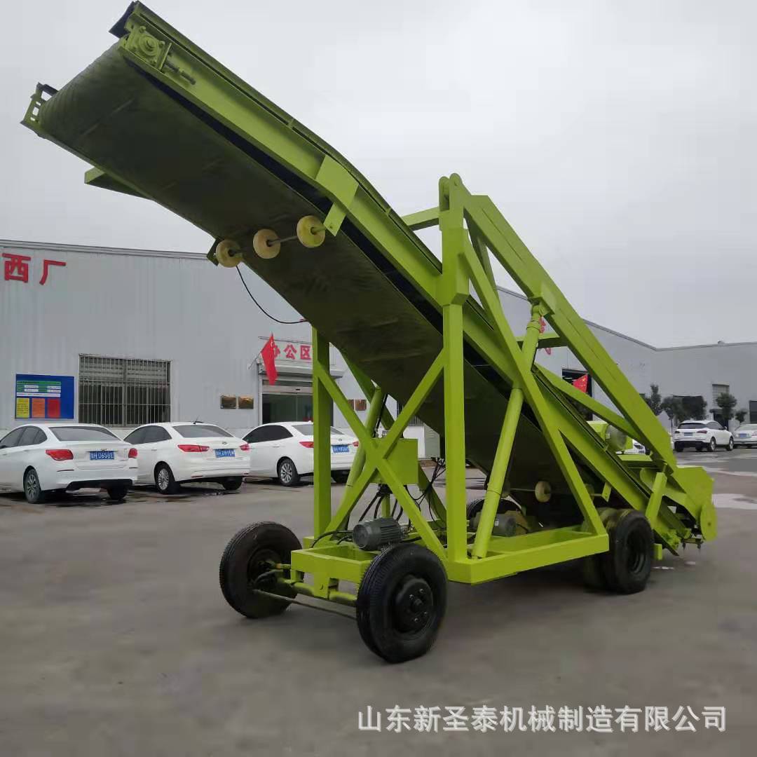 肉牛养殖青贮取草机厂家 高度7米青贮取草机现货 自动化装料机
