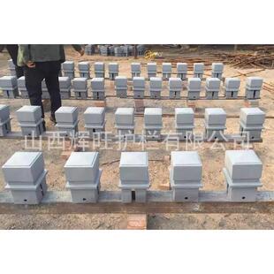 0铸铁柱头道路立柱装头市饰政护无品牌/栏16016方管专用*球头