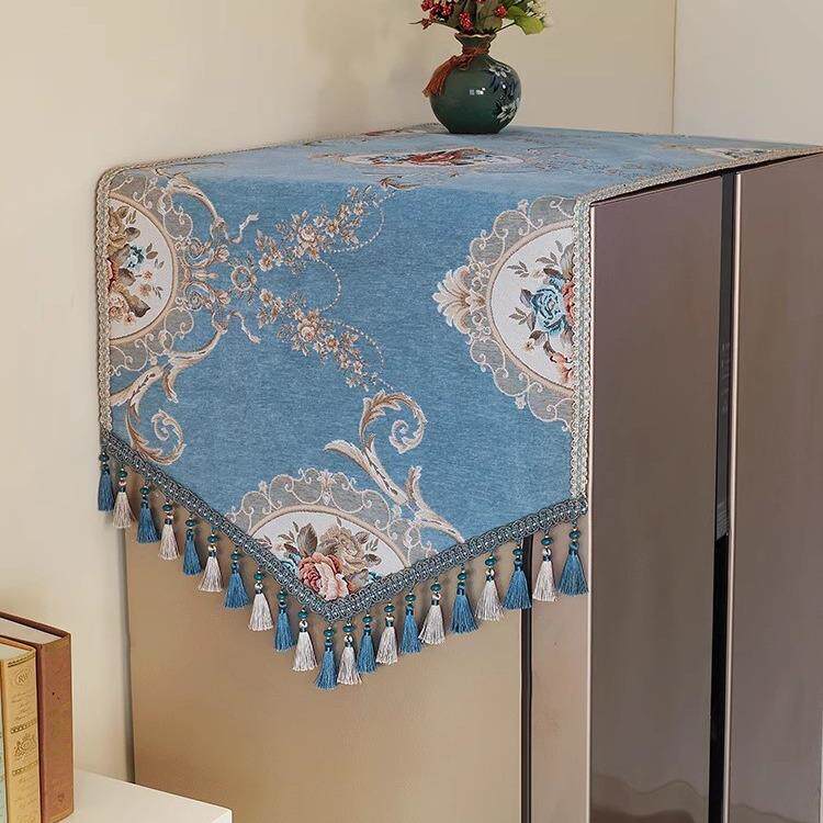 欧式高顶端冰箱防尘盖布罩巾奢高档单双开门卡萨帝家轻20无品牌/