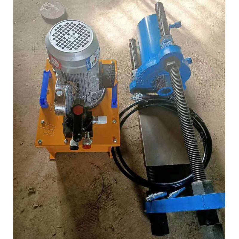 履工程机械拆销设备履带掘机维修压链机0CIO0吨履带带销拆挖销1机