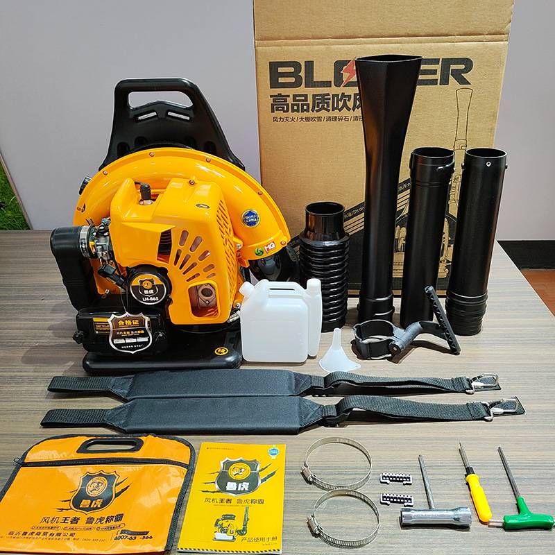 背负式风冷二冲程大棚吹雪机路面沙子灰尘清扫汽油吹风机灭火机械