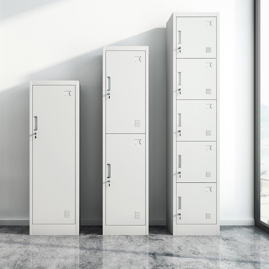 单制门办更衣柜ODO铁皮柜单柜员工柜储物柜钢更衣箱简易小公衣人