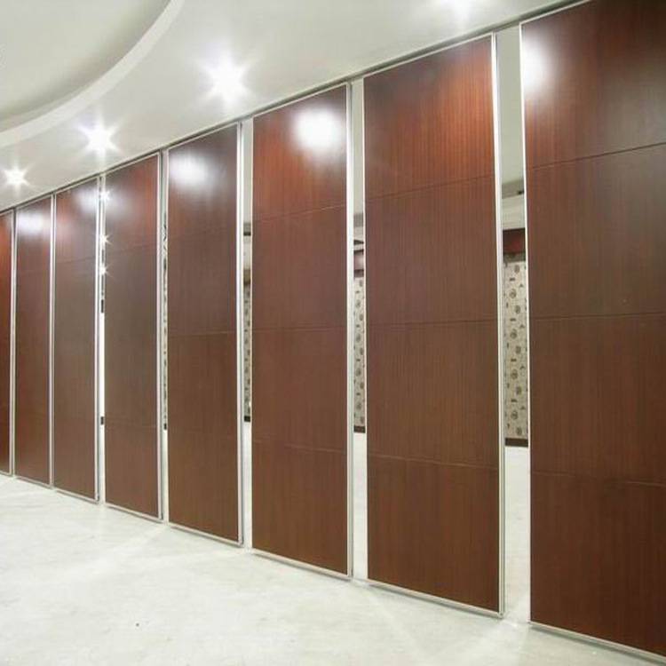酒店活动隔断墙餐厅可移动屏风隔断办公会议室旋转吊挂折叠间隔门