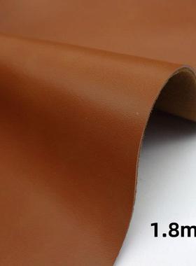 仿DM-11330超皮革1.8m挺m加厚PU棕标色仿超压变商皮革无弹硬仿纤